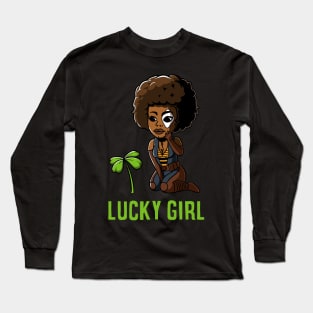 Lucky girl Long Sleeve T-Shirt